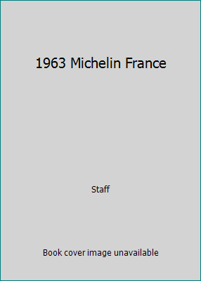 1963 Michelin France B00408WWJU Book Cover