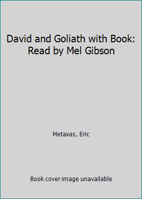 David and Goliath with Book: Read by Mel Gibson 0887082955 Book Cover