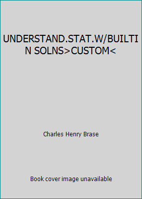 UNDERSTAND.STAT.W/BUILTIN SOLNS>CUSTOM< 1111773246 Book Cover