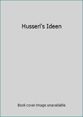 Husserl's Ideen B00REQCHKY Book Cover
