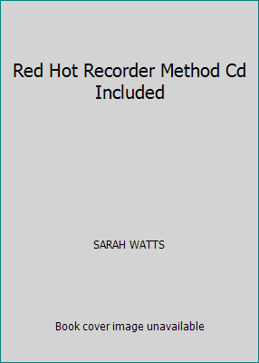Red Hot Recorder Method Cd Included 0570248566 Book Cover