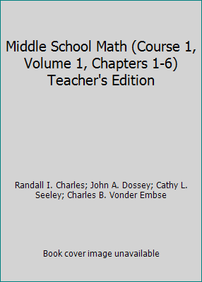 Middle School Math (Course 1, Volume 1, Chapter... 0130542032 Book Cover