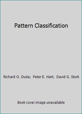 Pattern Classification 1118456688 Book Cover