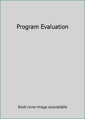 Program Evaluation 0495604267 Book Cover