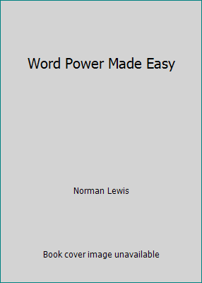 Word Power Made Easy B000GV2QUA Book Cover