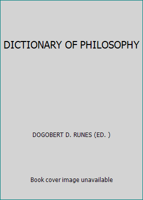 DICTIONARY OF PHILOSOPHY B001DLTG6E Book Cover