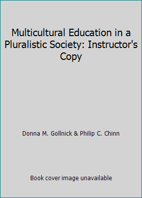 Multicultural Education in a Pluralistic Societ... 0135008956 Book Cover