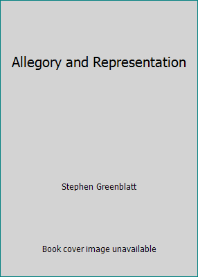 Allegory and Representation 0801833450 Book Cover