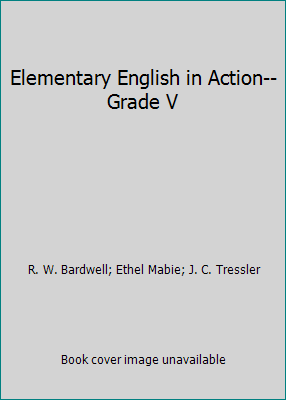 Elementary English in Action--Grade V B000GQWLJQ Book Cover