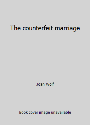 The counterfeit marriage [Large Print] 0893403873 Book Cover