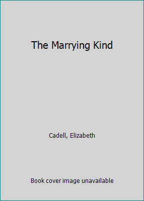 The Marrying Kind [Large Print] 0816130833 Book Cover