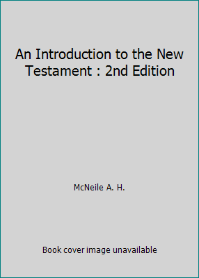 An Introduction to the New Testament : 2nd Edition B001PQN8OI Book Cover