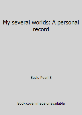 My several worlds: A personal record B00072Q0OG Book Cover