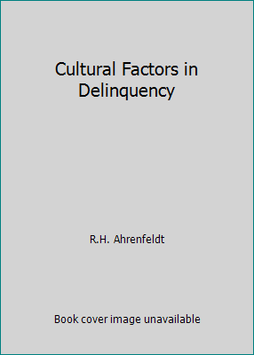 Cultural Factors in Delinquency B000L2BP3I Book Cover