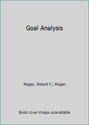 Goal Analysis 0822443392 Book Cover