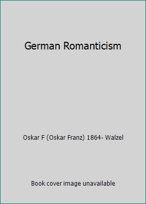 German Romanticism B000NWOX7G Book Cover
