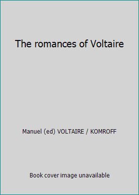 The romances of Voltaire B00TFO6G6E Book Cover