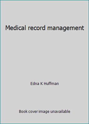 Medical record management 0917036158 Book Cover
