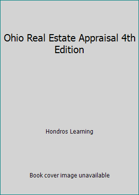 Ohio Real Estate Appraisal 4th Edition 1598441426 Book Cover