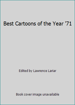 Best Cartoons of the Year '71 B000JX08FK Book Cover
