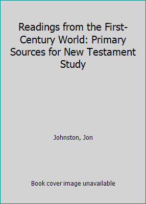 Readings from the First-Century World: Primary ... 0801052157 Book Cover