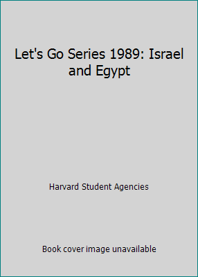 Let's Go Series 1989: Israel and Egypt 0312022352 Book Cover