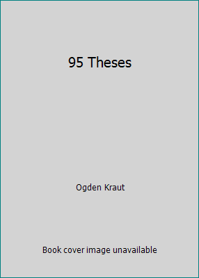 95 Theses 1595700366 Book Cover