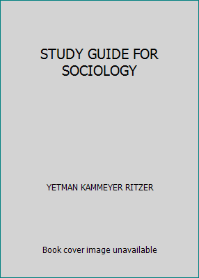 STUDY GUIDE FOR SOCIOLOGY 0205122051 Book Cover