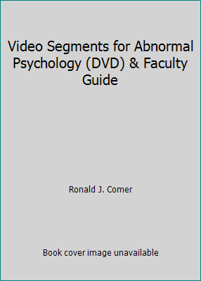 Video Segments for Abnormal Psychology (DVD) & ... 0716709856 Book Cover