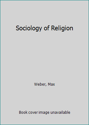 Sociology of Religion 0807041939 Book Cover