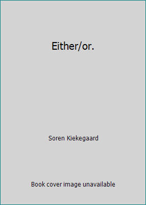 Either/or. B000GYCPVW Book Cover