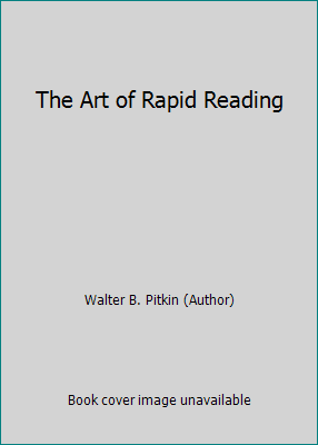 The Art of Rapid Reading B000J0NGQ6 Book Cover