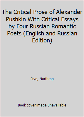 The Critical Prose of Alexander Pushkin With Cr... 0253315689 Book Cover