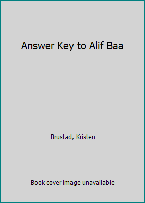 Answer Key to Alif Baa 0878402977 Book Cover