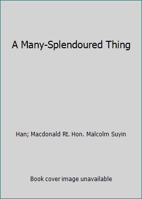 A Many-Splendoured Thing B000RWGKWS Book Cover
