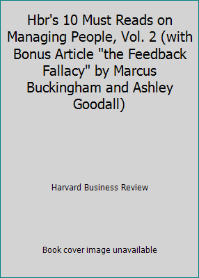 Hbr's 10 Must Reads on Managing People, Vol. 2 ... 1633699153 Book Cover