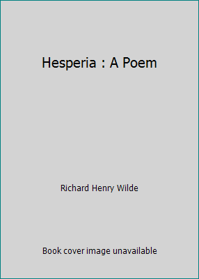 Hesperia : A Poem B004L2578S Book Cover