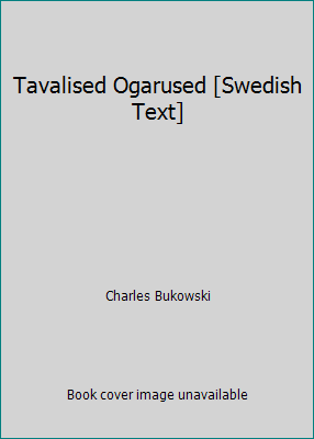 Tavalised Ogarused [Swedish Text] 9949406528 Book Cover
