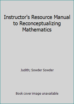 Instructor's Resource Manual to Reconceptualizi... 1429240784 Book Cover