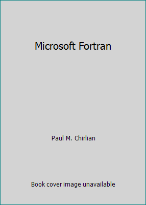 Microsoft Fortran 0918398460 Book Cover