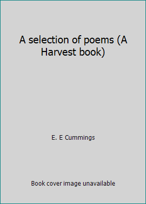 A selection of poems (A Harvest book) B0006BN8VG Book Cover