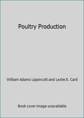 Poultry Production B001AG1PES Book Cover