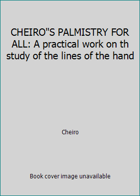 CHEIRO"S PALMISTRY FOR ALL: A practical work on... 0552095877 Book Cover