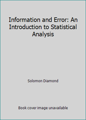 Information and Error: An Introduction to Stati... B005J3QYS0 Book Cover