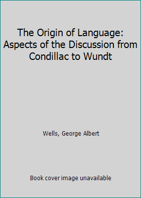 The Origin of Language: Aspects of the Discussi... 081269029X Book Cover