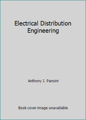 Electrical Distribution Engineering 0070484546 Book Cover
