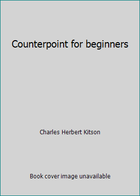 Counterpoint for beginners B0007ITHRM Book Cover