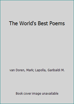 The World's Best Poems B01355TC5K Book Cover