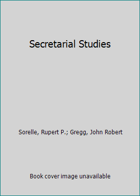 Secretarial Studies B002CB96D2 Book Cover