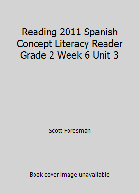 Reading 2011 Spanish Concept Literacy Reader Gr... 0328475432 Book Cover